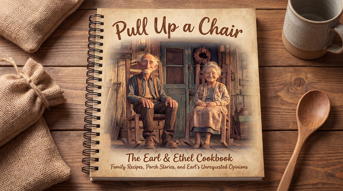 Pull Up a Chair: The Earl & Ethel Cookbook cover